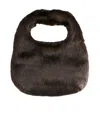 Amomento Mini Handbag With One-piece Handle In White