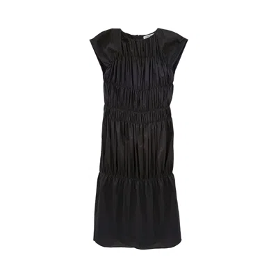 Pre-owned Amomento Nylon Shirring Dress 'charcoal' | Grey | Women's Size 0 In Gray