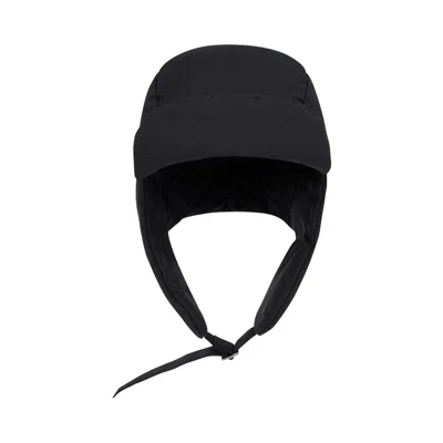 Pre-owned Amomento Padded Earmuff Cap 'black' | Men's Size Onesize