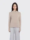Amomento Paper Yarn Pullover In Gold