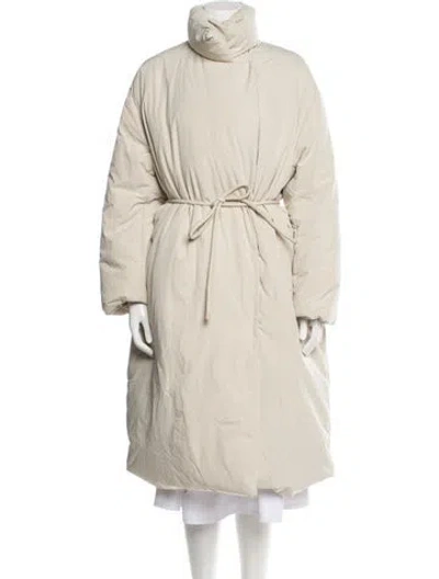 Pre-owned Amomento Parka In Neutral