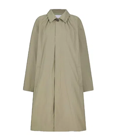 Amomento Pleated Jacket In Brown