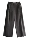 PLEATED TROUSERS