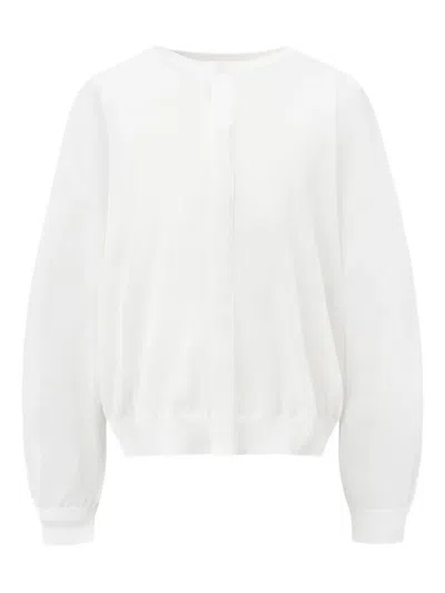 Amomento Round Neck Cardigan