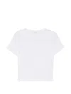 Amomento Round-neck T-shirt In White
