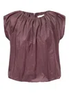 Amomento Ruched-detailing Top
