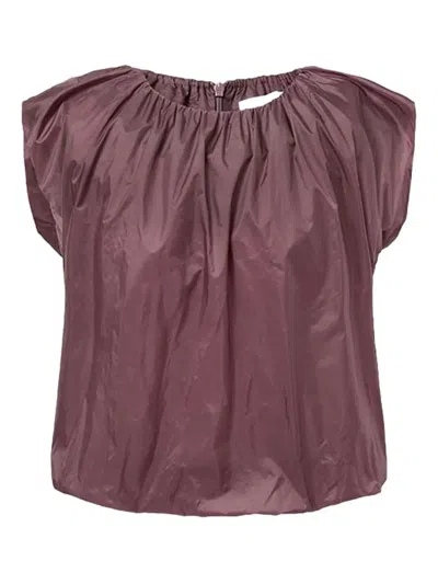 Amomento Ruched-detailing Top