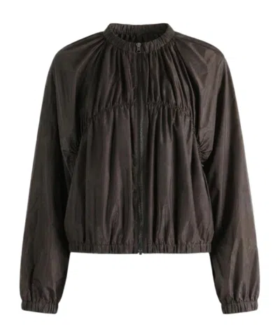 Amomento Shirring Jumper In Black