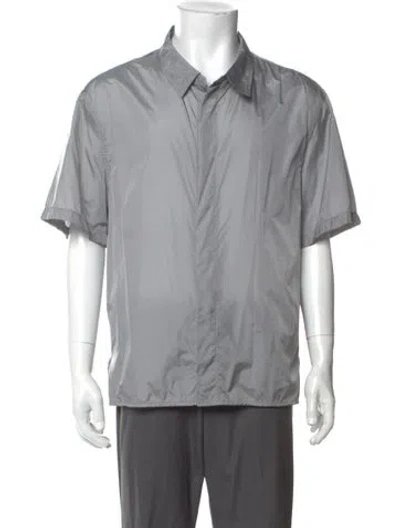 Pre-owned Amomento Short Sleeve Shirt In Gray