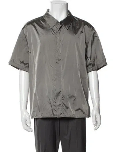 Pre-owned Amomento Short Sleeve Shirt In Gray