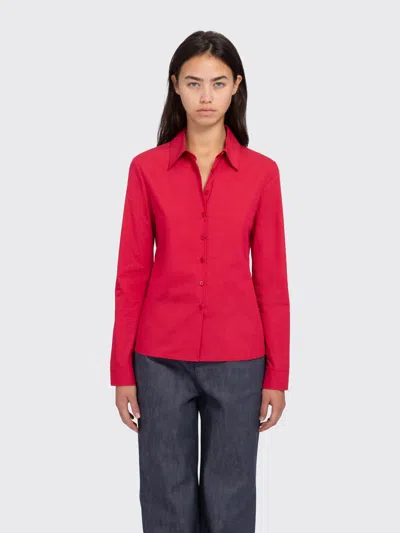 Amomento Slim Shirt In Red