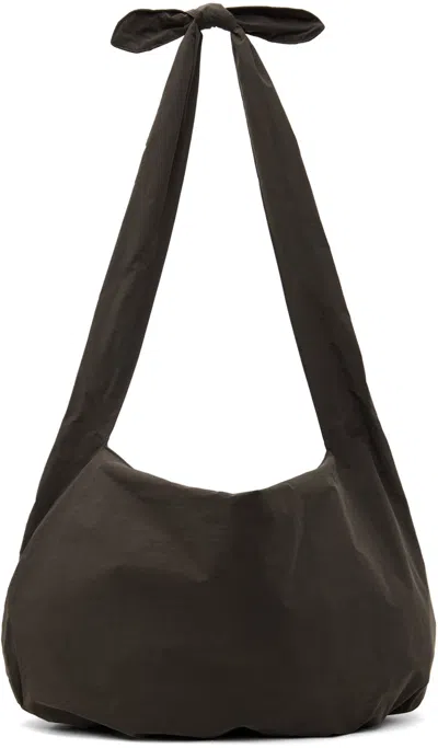 AMOMENTO SSENSE EXCLUSIVE BROWN LARGE SHOULDER BAG