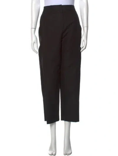 Pre-owned Amomento Straight Leg Pants In Black