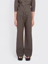 Amomento Stripe Banding Pants In Blue