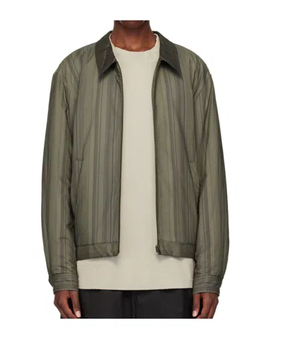 Amomento Stripe Zip-up Jacket