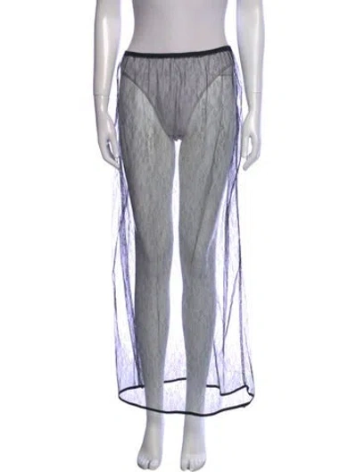 Pre-owned Amomento Striped Midi Length Skirt In Multi