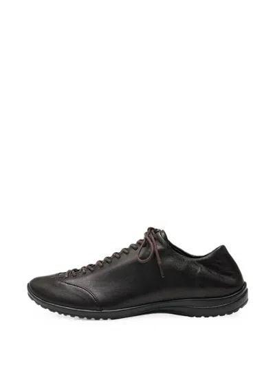 Amomento Vibram Lace-up Sneakers In Black