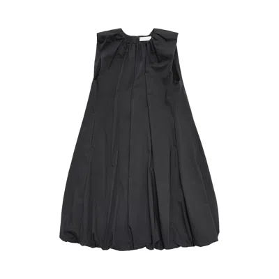 Pre-owned Amomento Volume Shirring Dress 'charcoal' | Brown | Women's Size 1