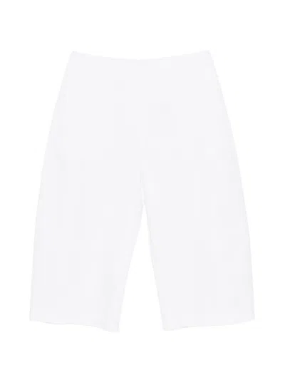 Amomento Welt-pockets Trousers In White