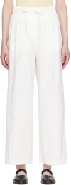 Amomento Drawstring Trousers In White