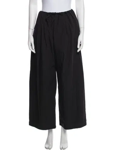 Pre-owned Amomento Wide Leg Pants In Black
