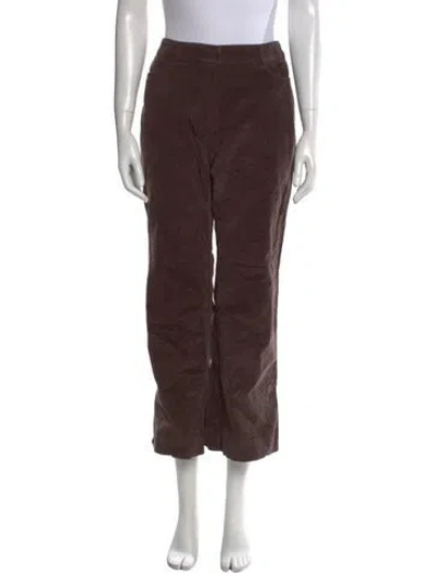 Pre-owned Amomento Wide Leg Pants In Brown