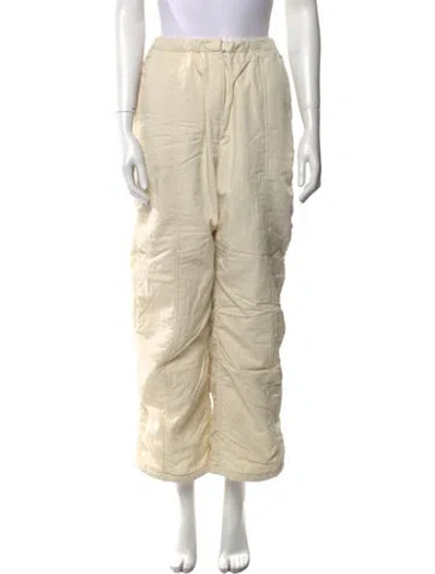 Pre-owned Amomento Wide Leg Pants In Neutral