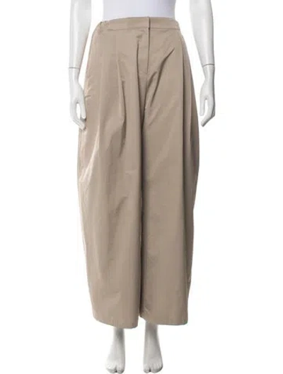 Pre-owned Amomento Wide Leg Pants In Neutrals