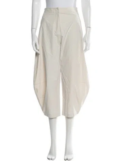 Pre-owned Amomento Wide Leg Pants In Neutrals