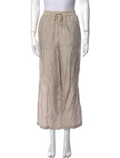 Pre-owned Amomento Wide Leg Pants In Neutrals