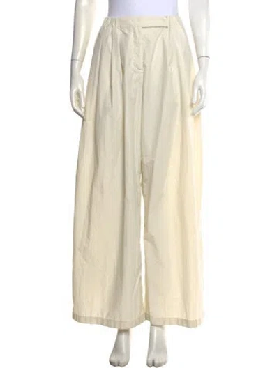 Pre-owned Amomento Wide Leg Pants In Neutrals