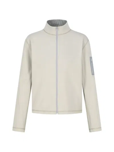 Amomento Zip-up Sweatshirt In Neutral