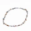 Amonta Women's Blue / Grey Whispering Tides Necklace In Multi