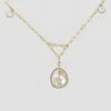 Amonta Women's Gold / White Sweet Pearl Necklace In Multi