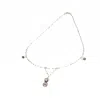 Amonta Women's Grey / Neutrals / White Elixir Of Life Necklace In Metallic
