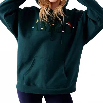 Amoo Xmas Special Edition Hoodie In Green