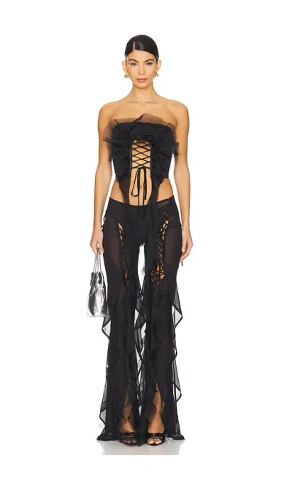 Amor Mia Delicate Weapon Top In 黑色