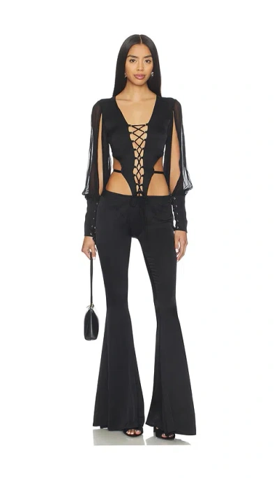 Amor Mia Huntress Jumpsuit In Black