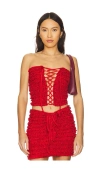 Amor Mia Ruffled Top