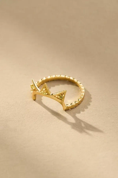 Amorcito Traveler Ring In Yellow