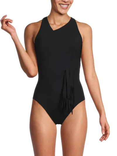 Amoressa By Miraclesuit Women's Banda Sashay One Piece Swimsuit In Black