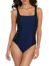 Amoressa By Miraclesuit Women's Copernicus Moonraker One-piece Swimsuit In New Moon
