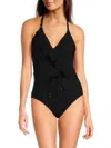 AMORESSA BY MIRACLESUIT WOMEN'S FLAMENCO ONE PIECE SWIMSUIT