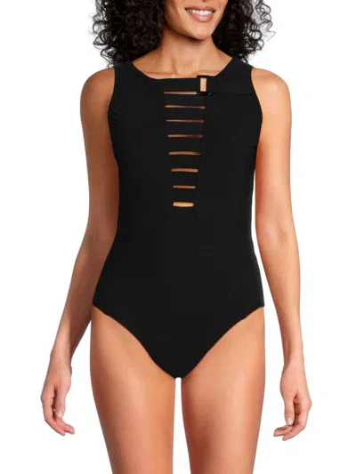 Amoressa By Miraclesuit Women's Triomphe Constantine One Piece Swimsuit In Black