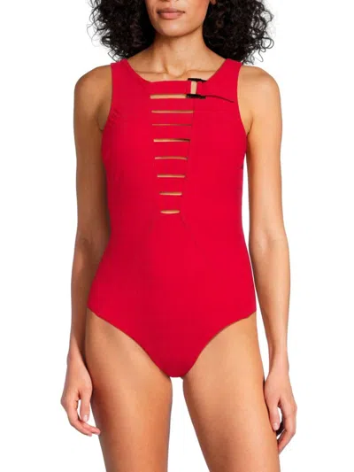 Amoressa By Miraclesuit Women's Triomphe Constantine One Piece Swimsuit In Pimento