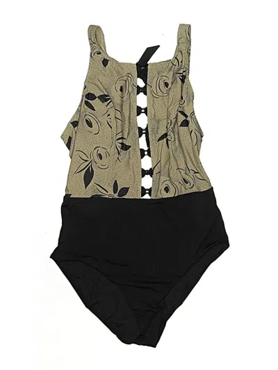Pre-owned Amoressa One Piece Swimsuit In Tan