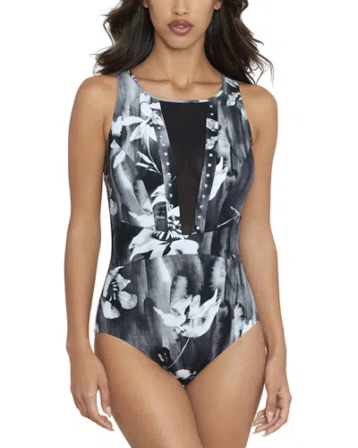 Amoressa Ophelia Centai One-piece In Silver