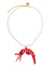AMORI MORI PERLAS GAMBERO NECKLACE