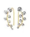 Amorium 18k Gold Plated Cz Ear Cuffs