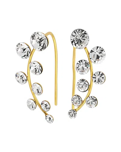 Amorium 18k Gold Plated Cz Ear Cuffs